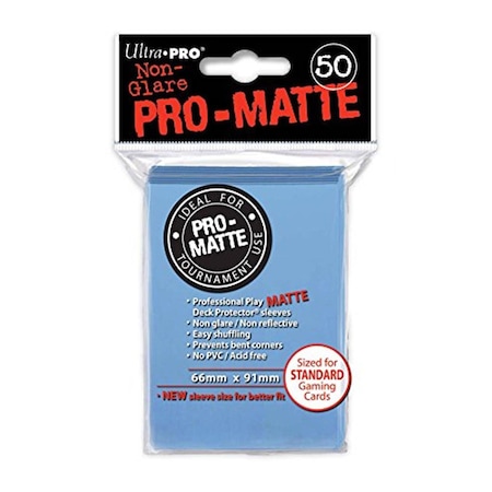 Toys4.0 84188 PRO Matte Light BU 50 Deck Protector TO3747137